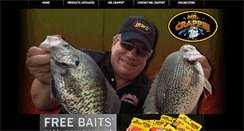 Desktop Screenshot of mrcrappie.com